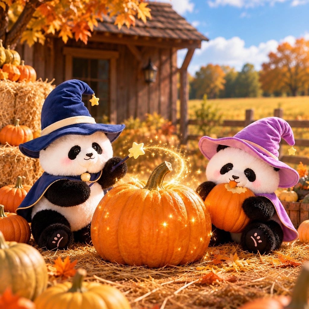How to Have the Cosiest Panda Halloween at Home