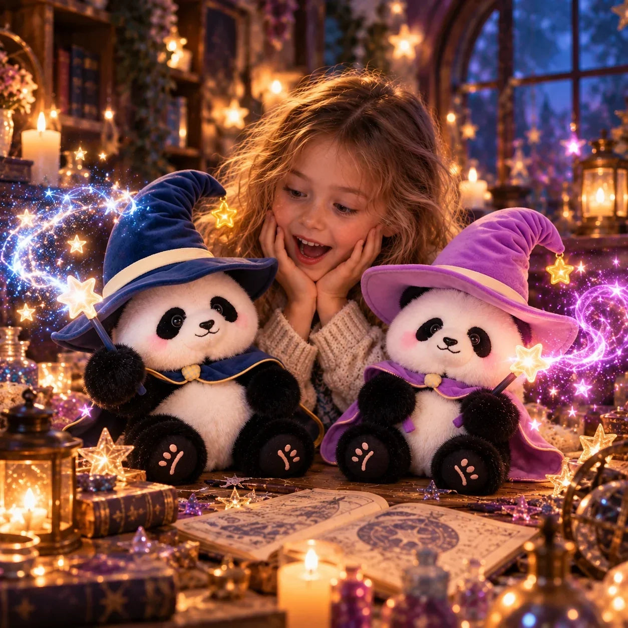 Meet the Magic Pandas: Which Kind of Magic Will Choose You?