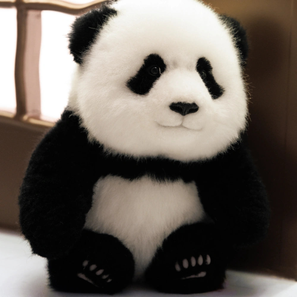 Big Head Panda “Yu Ai” Plush Toy – Classic Edition