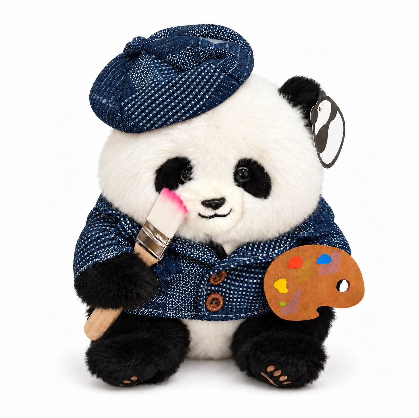Artist Panda Plush – The Little Painter