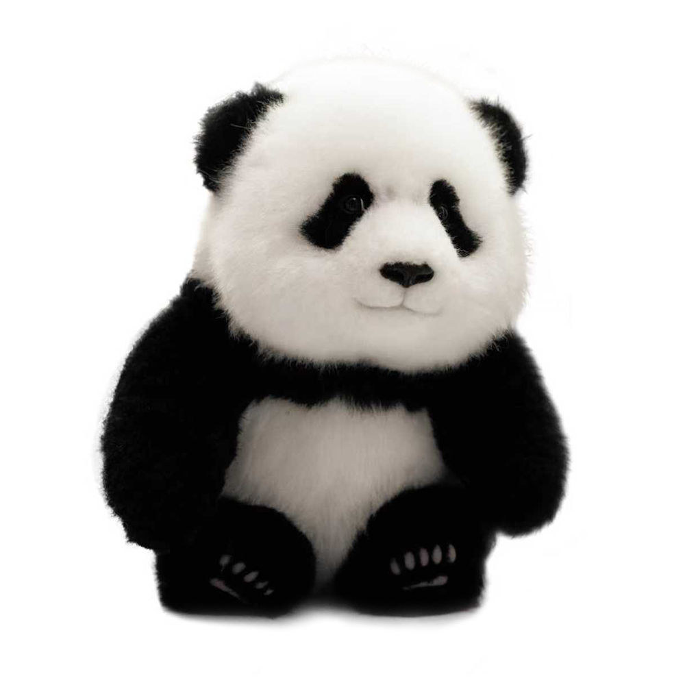 Big Head Panda “Yu Ai” Plush Toy – Classic Edition