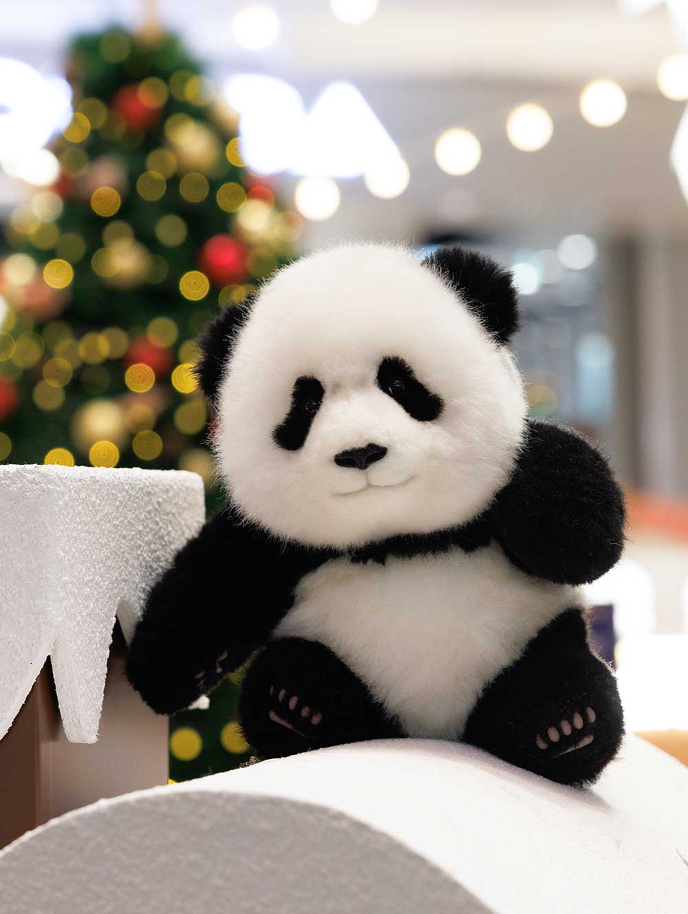 Big Head Panda Plush Toy – Yu Ai Panda (Classic & Poseable Editions)