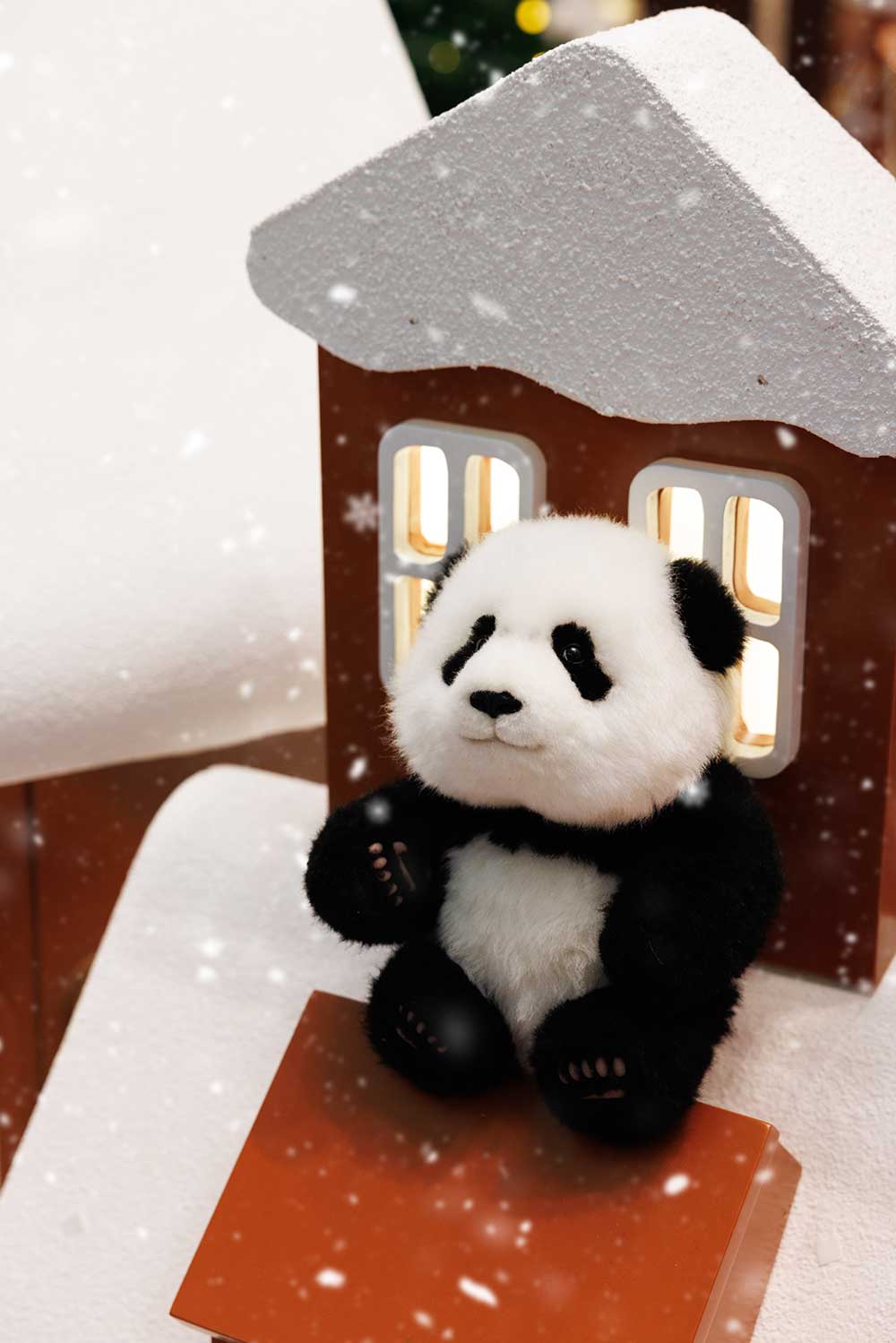 Big Head Panda Plush Toy – Yu Ai Panda (Classic & Poseable Editions)