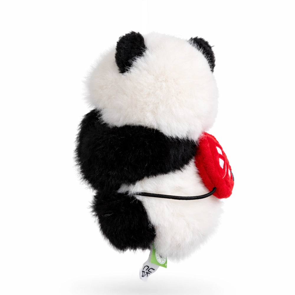 London Bus Wrist-Hugging Panda Plush Toy