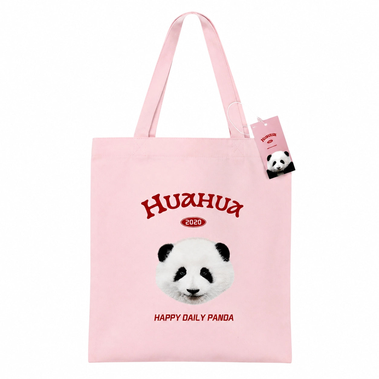 Daily Happiness Panda Shoulder Bag Hua Hua Pale Pink