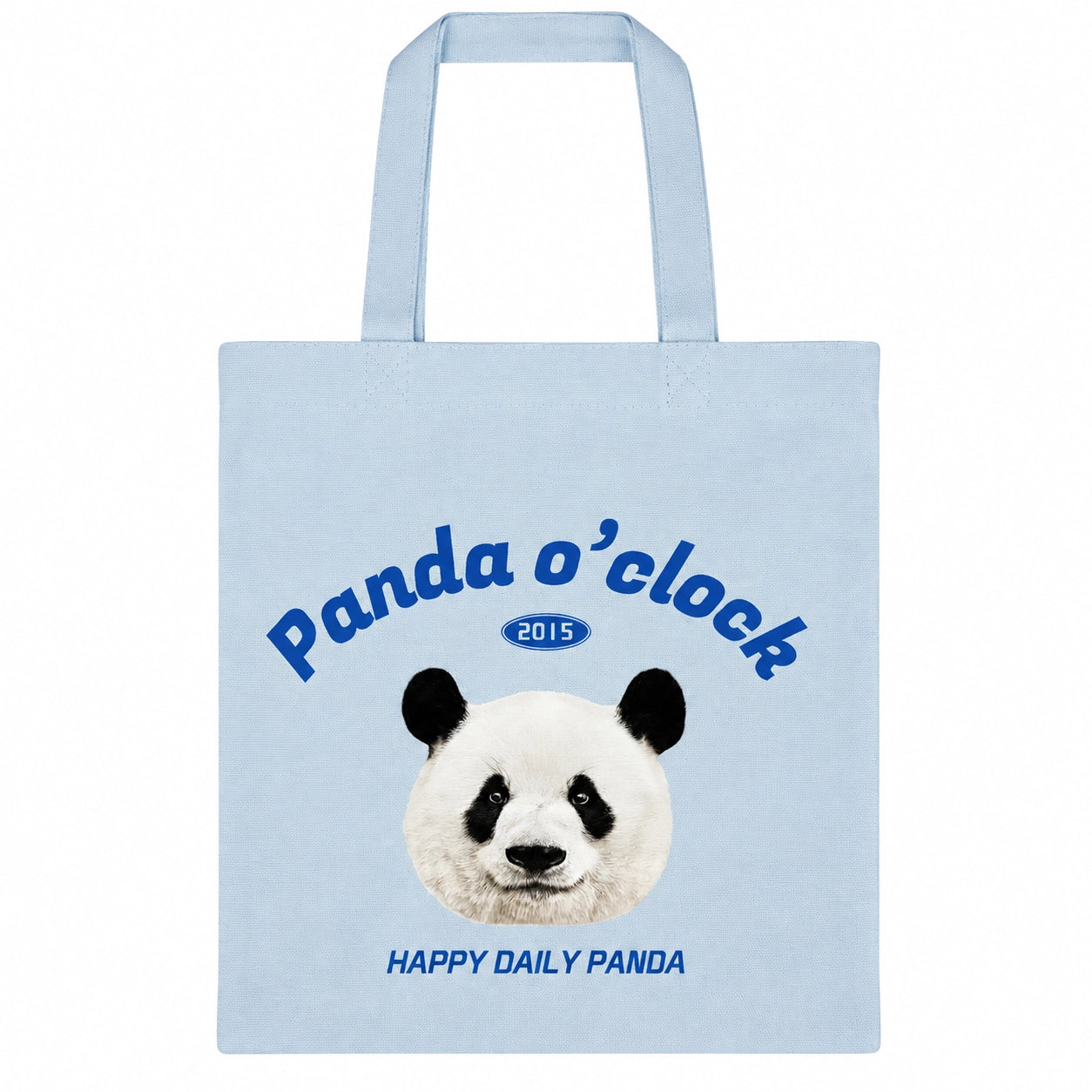 Daily Happiness Panda Shoulder Bag Light Blue