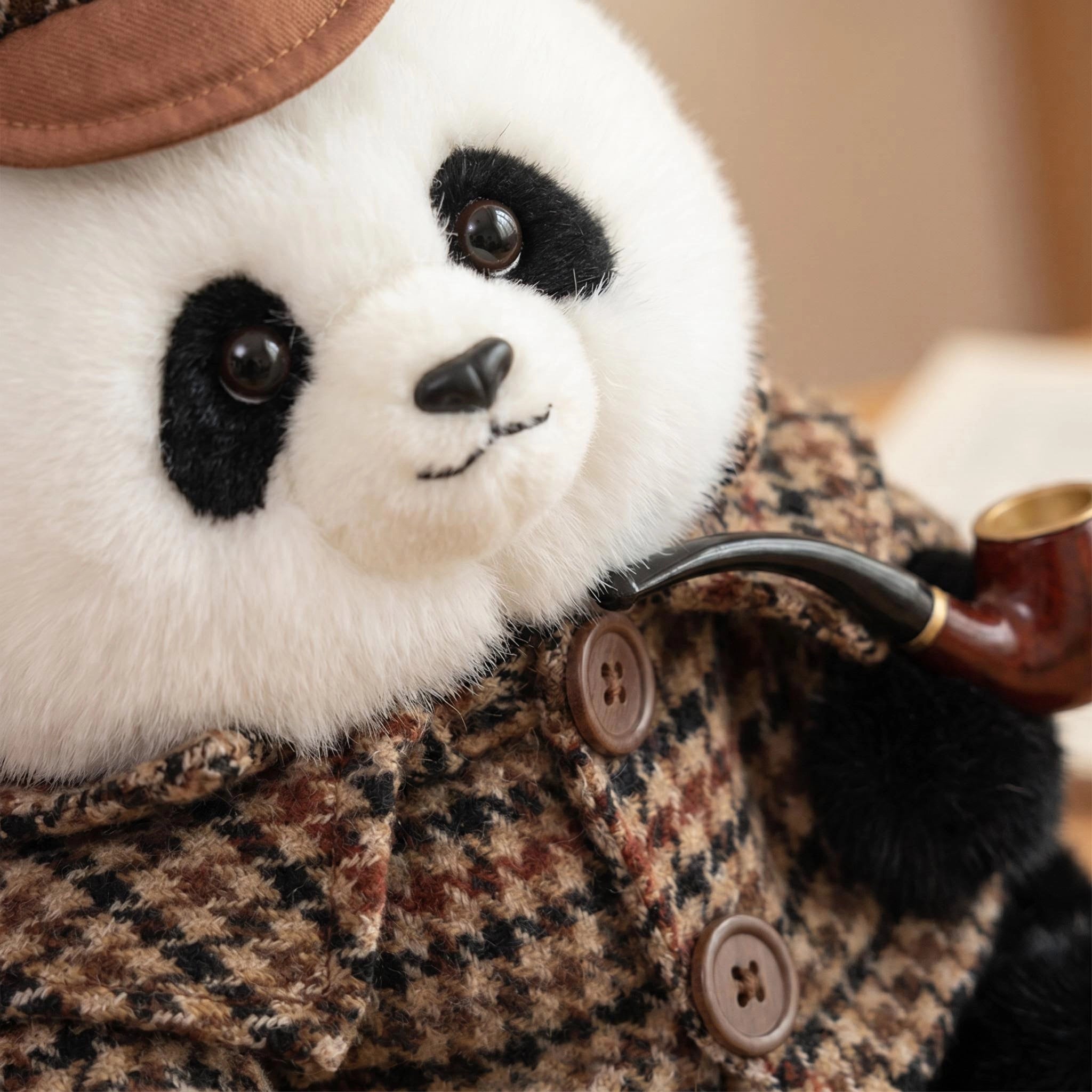 Detective Panda Plush – UK Edition