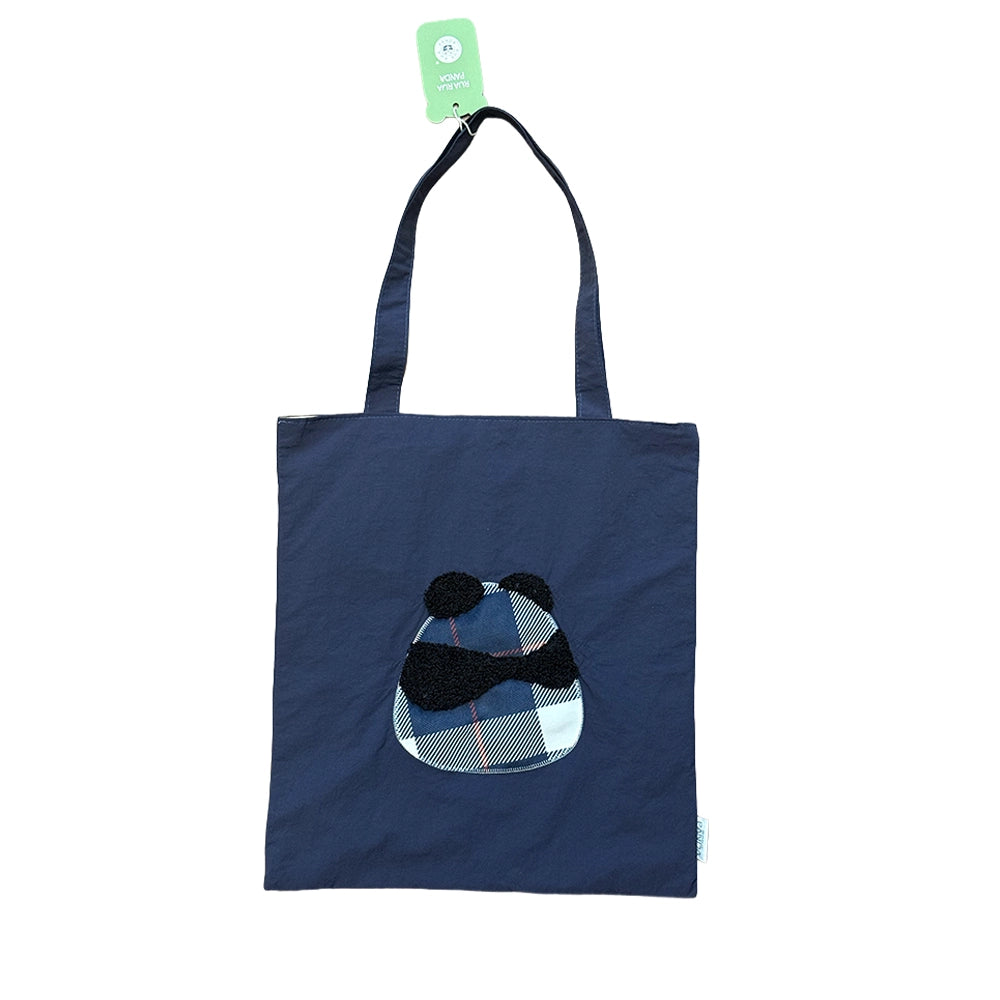 Embroidered Panda Tote