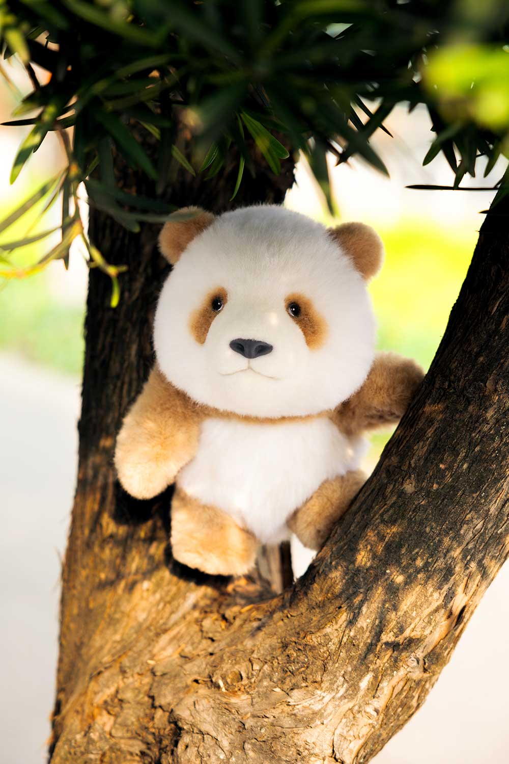 Big Head Panda Plush Toy – Qi Zai Panda (Classic & Poseable Editions)