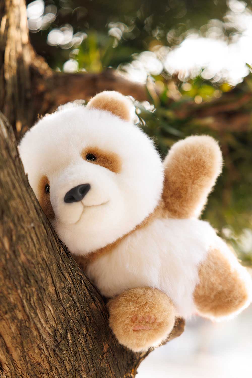 Big Head Panda Plush Toy – Qi Zai Panda (Classic & Poseable Editions)