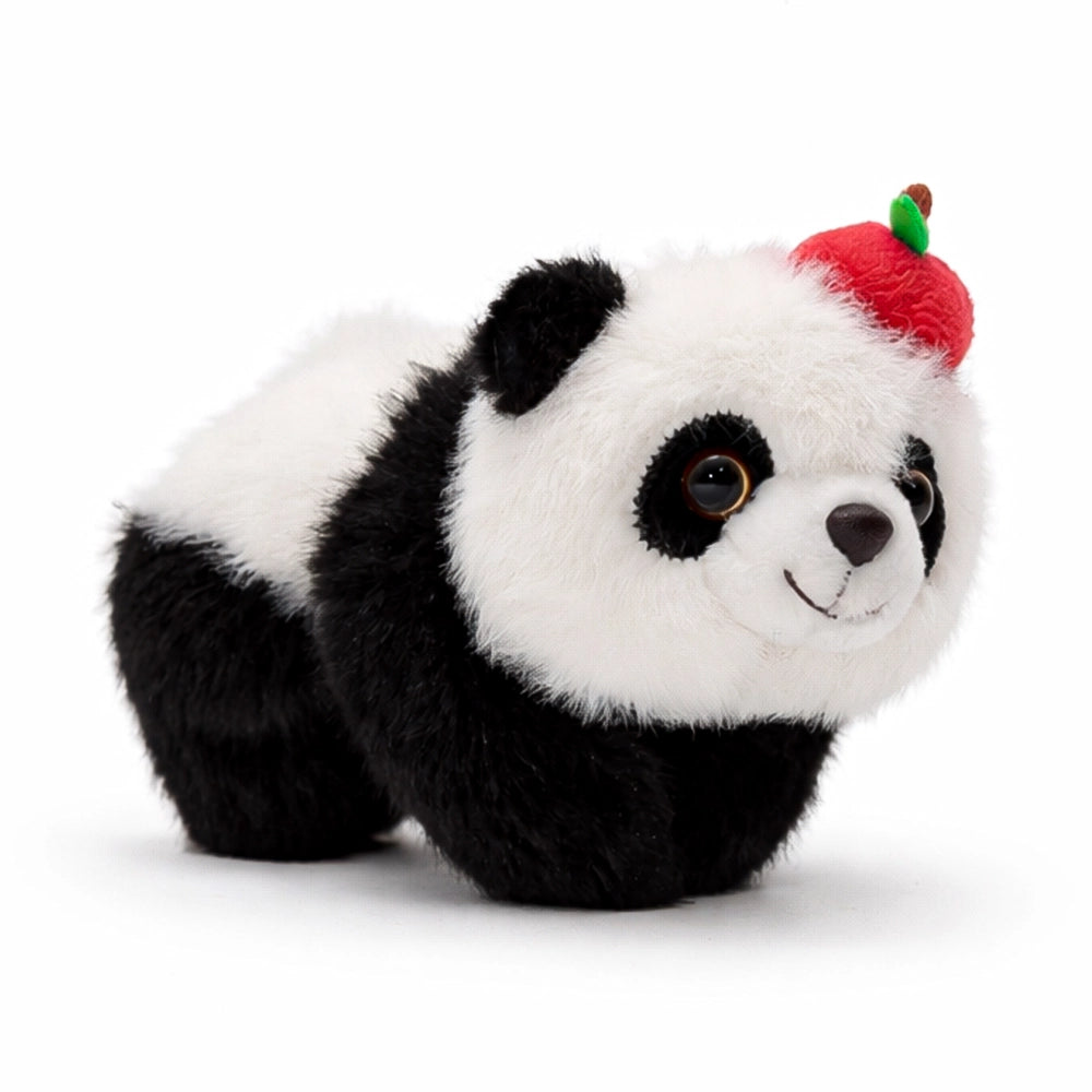 Panda Lying Magnet – Mini Plush Fridge Magnet