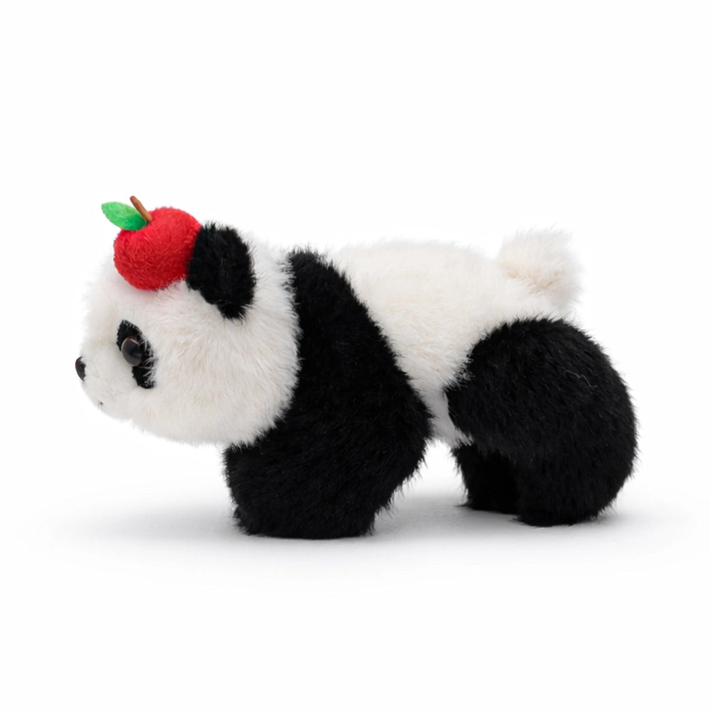 Panda Lying Magnet – Mini Plush Fridge Magnet
