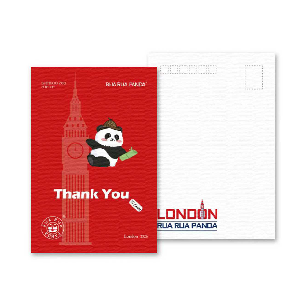Panda Postcard Collection – Birthday, Anniversary, New Year & Thank You