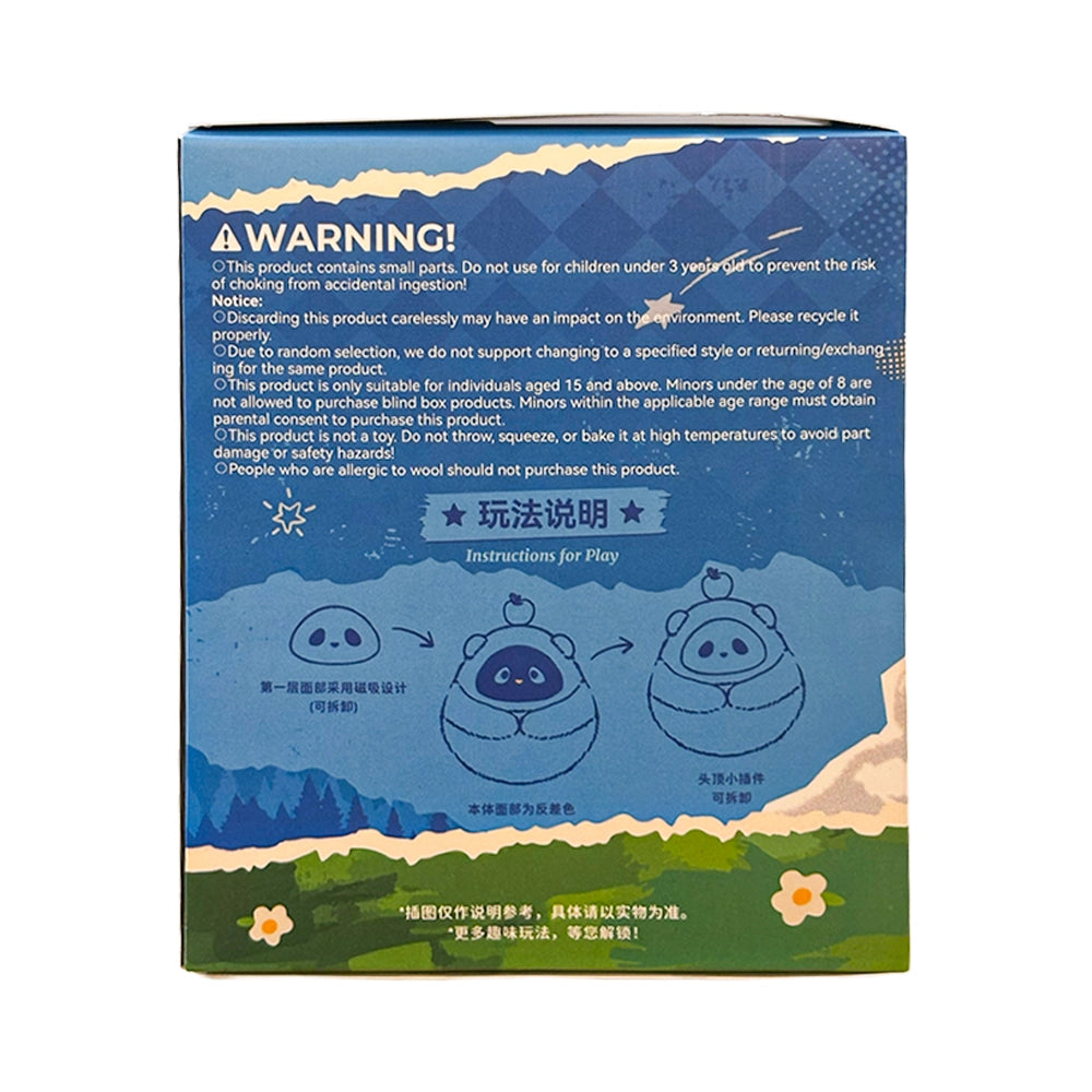 Panda Wobbler Mystery Box（Wool）