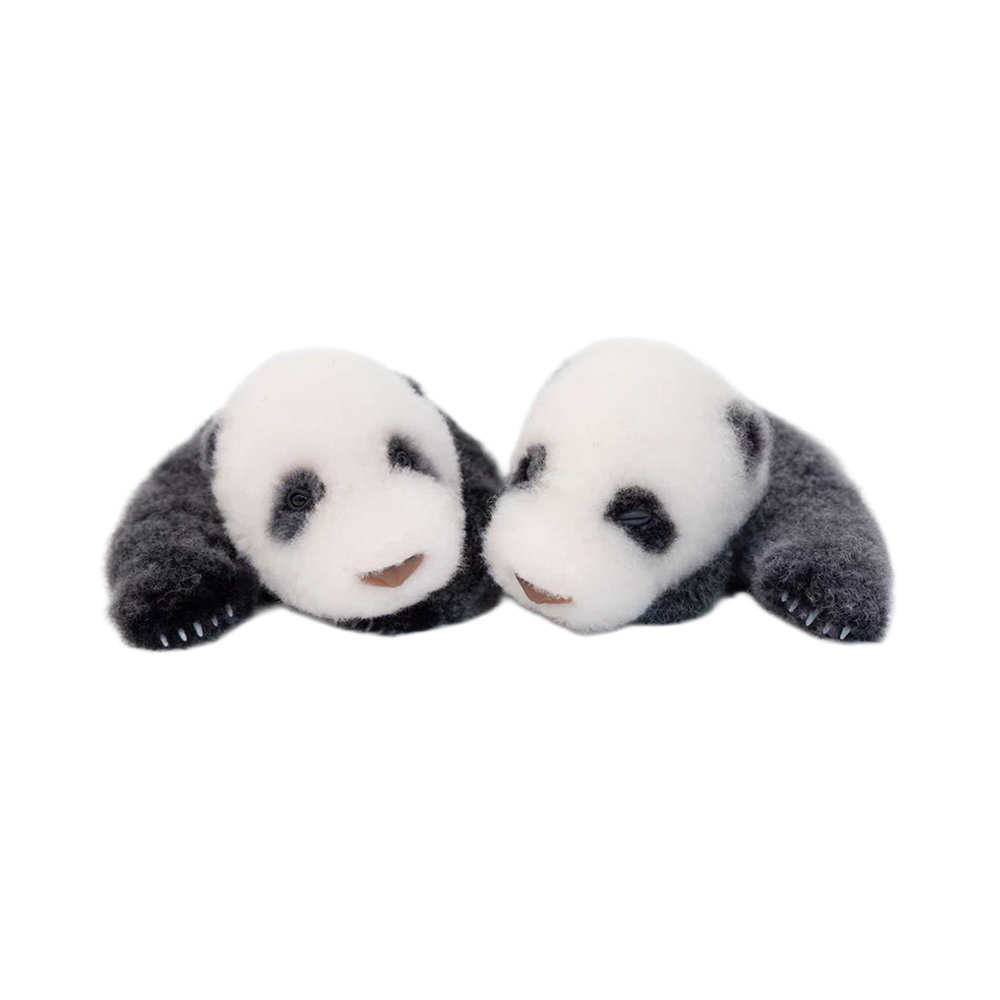 Newborn Panda Cub Plush (Eyes Open)