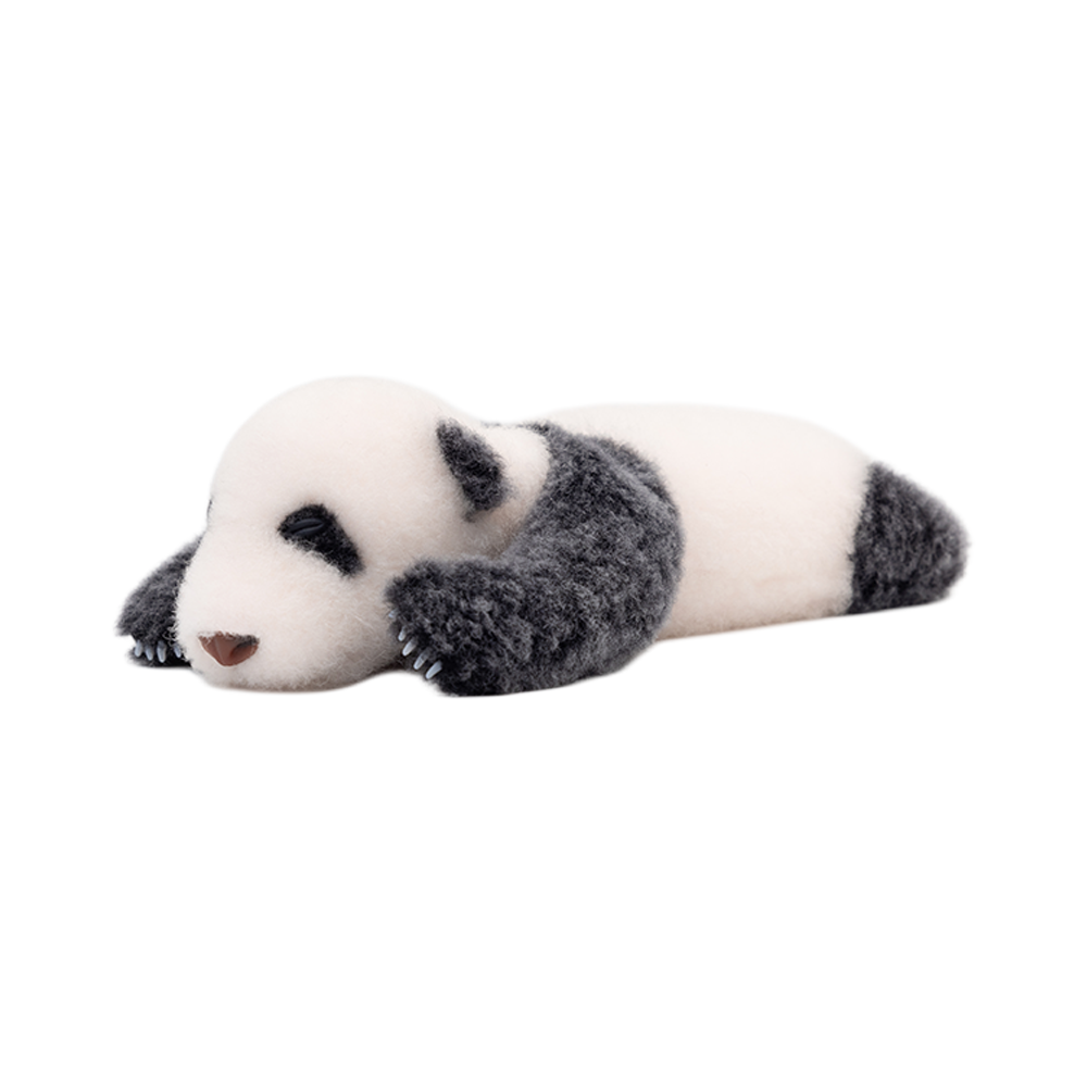 Newborn Panda Cub Plush (Eyes Closed)