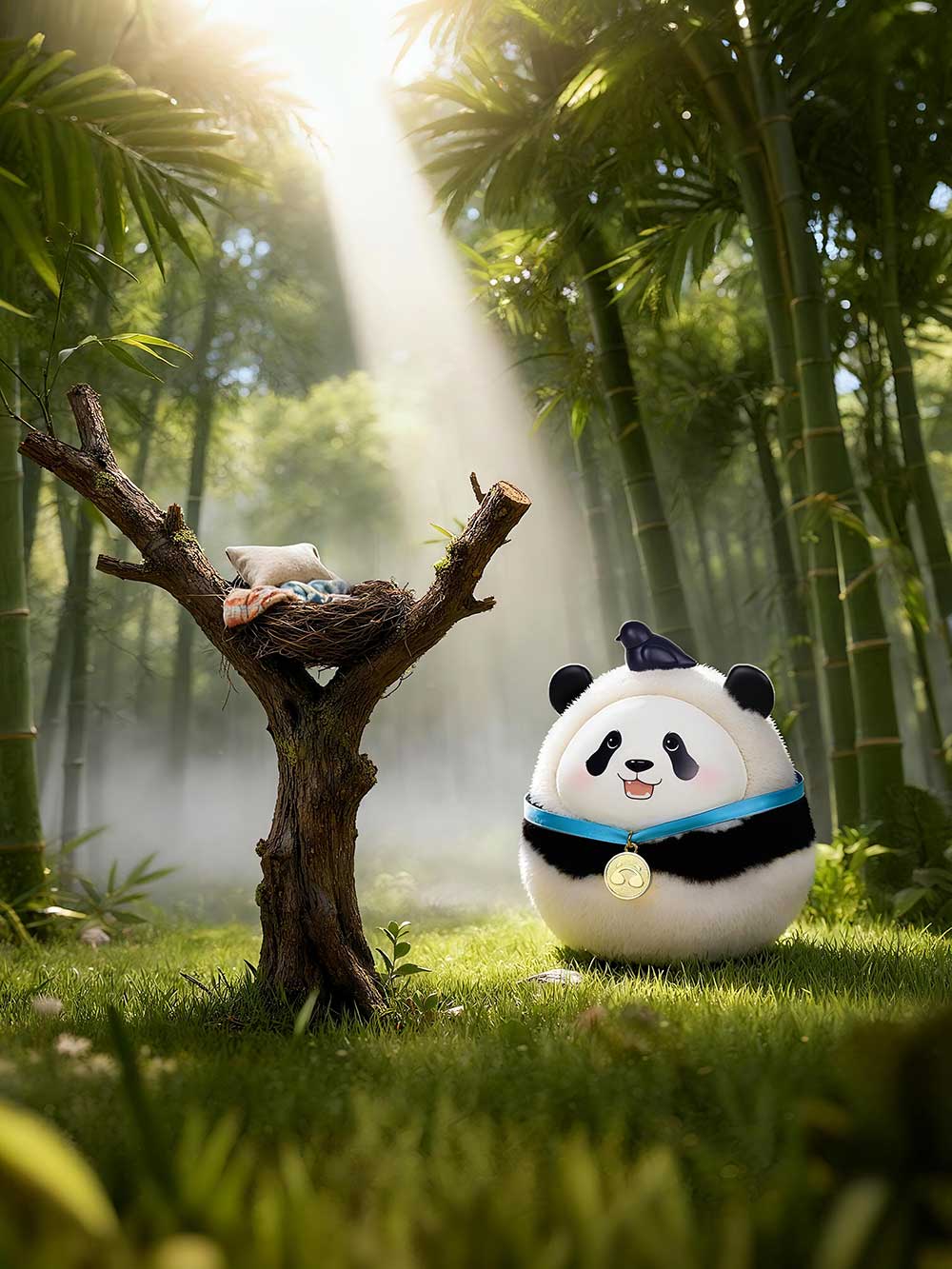 Panda Wobbler Mystery Box（Wool）
