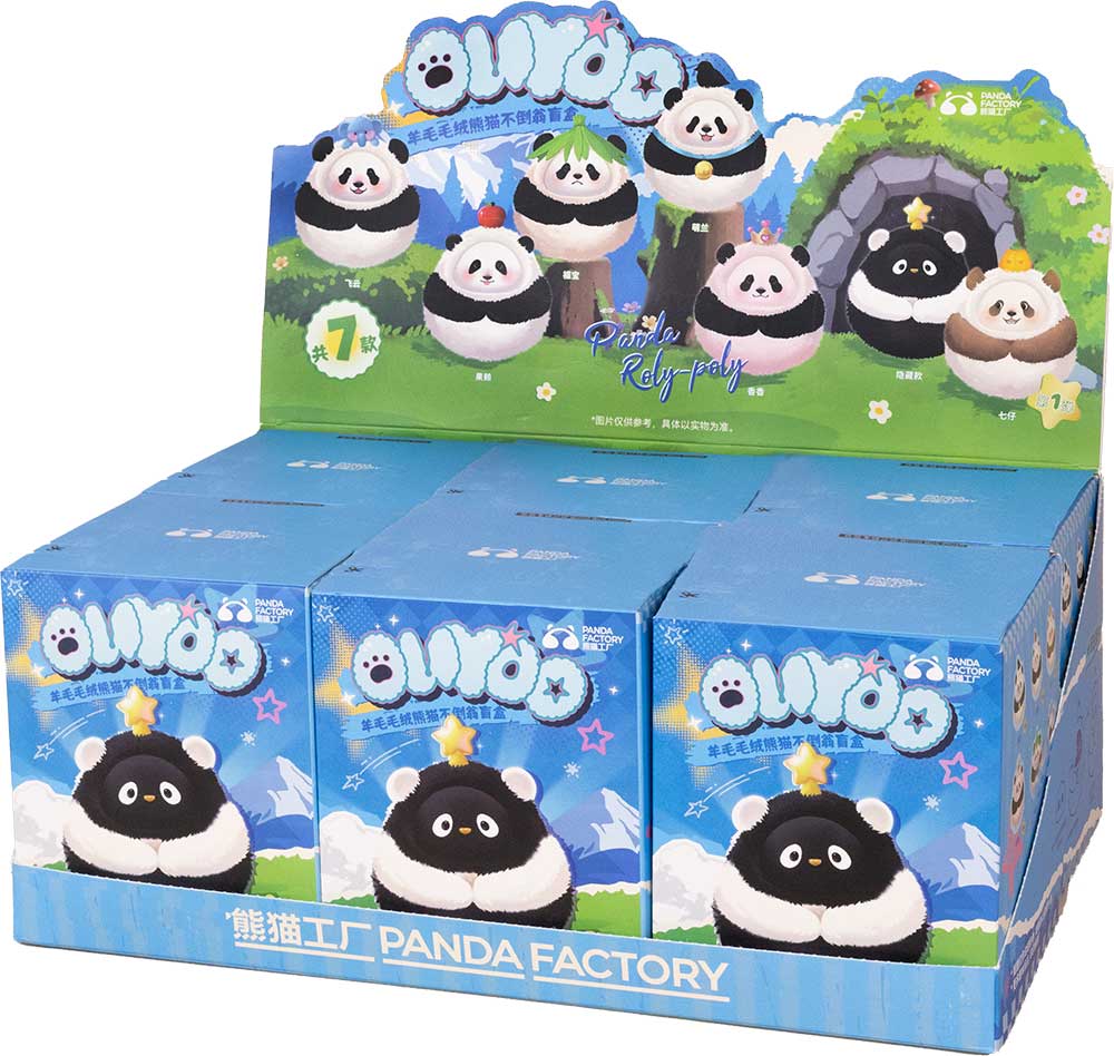 Panda Wobbler Mystery Box（Wool）