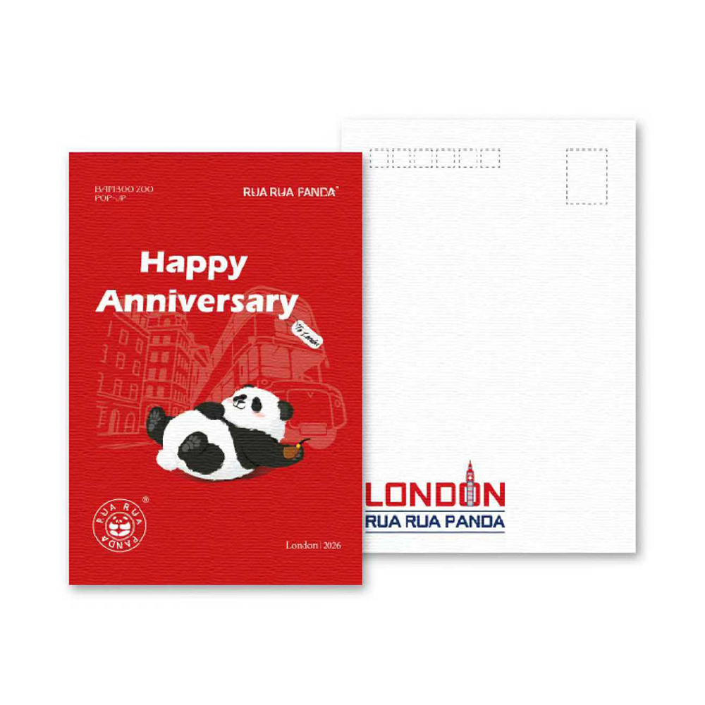 Panda Postcard Collection – Birthday, Anniversary, New Year & Thank You