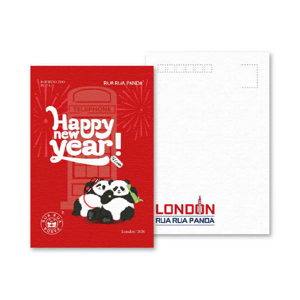 Panda Postcard Collection – Birthday, Anniversary, New Year & Thank You