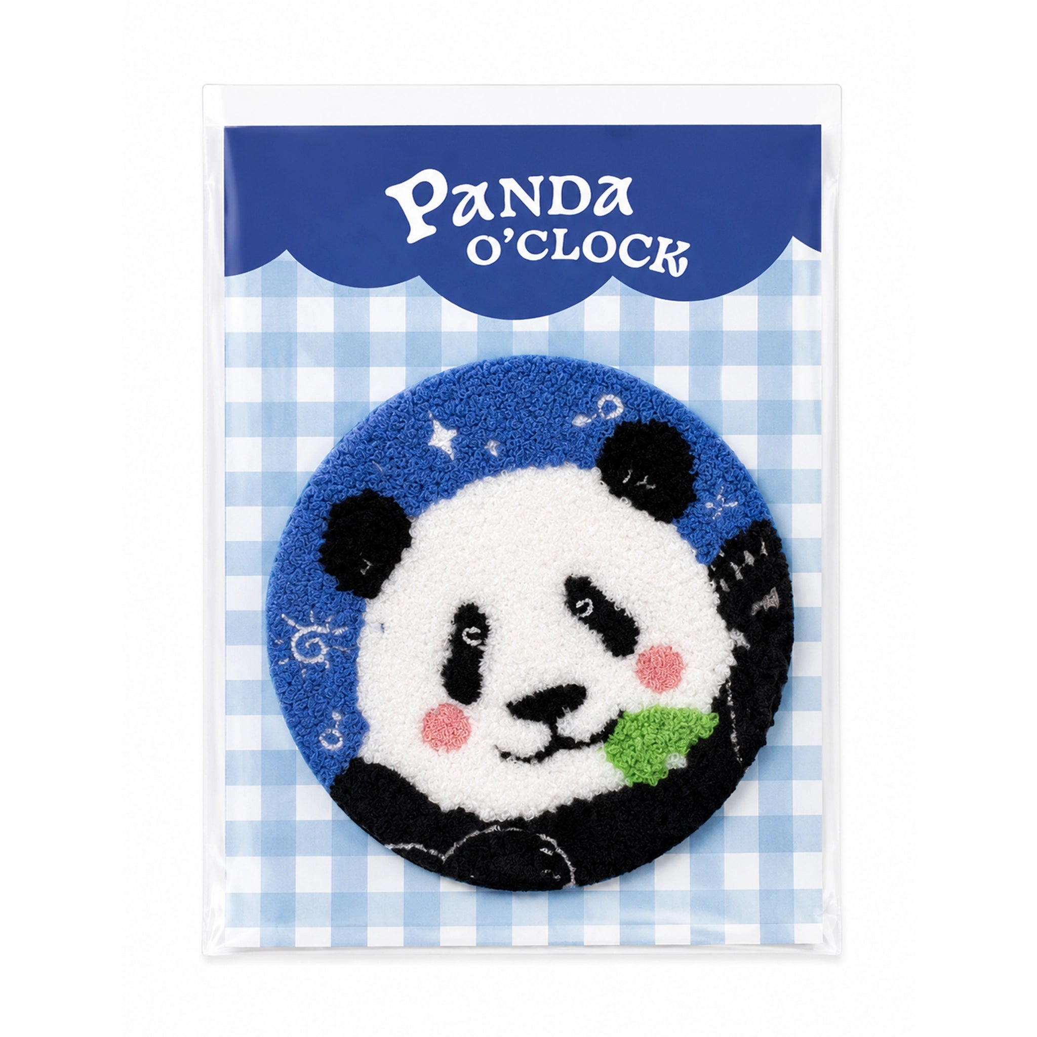 Panda Coaster Blue