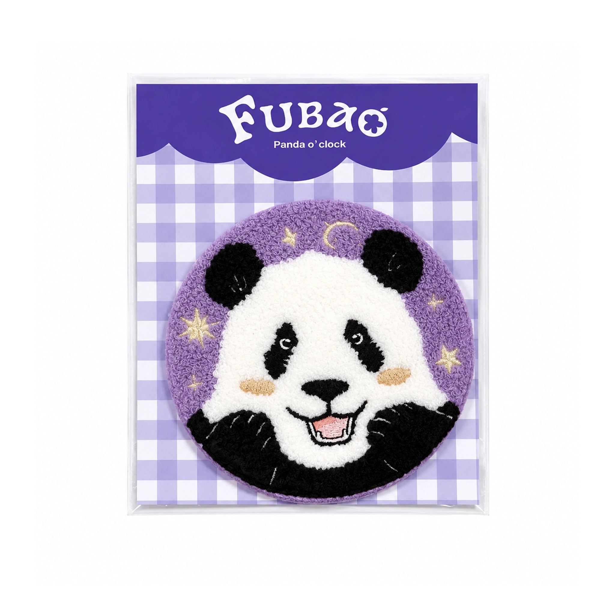 Panda Coaster Purple