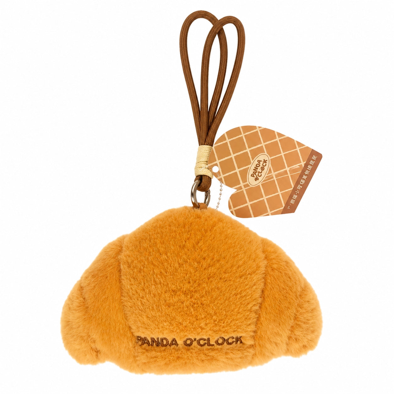 Panda Croissant Plush Earphone Case