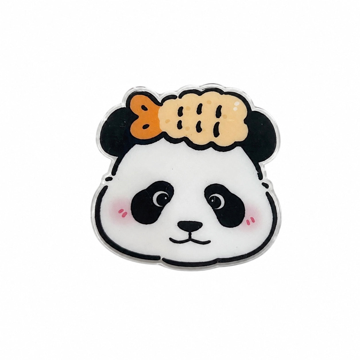 Panda Food Enamel Pin Collection