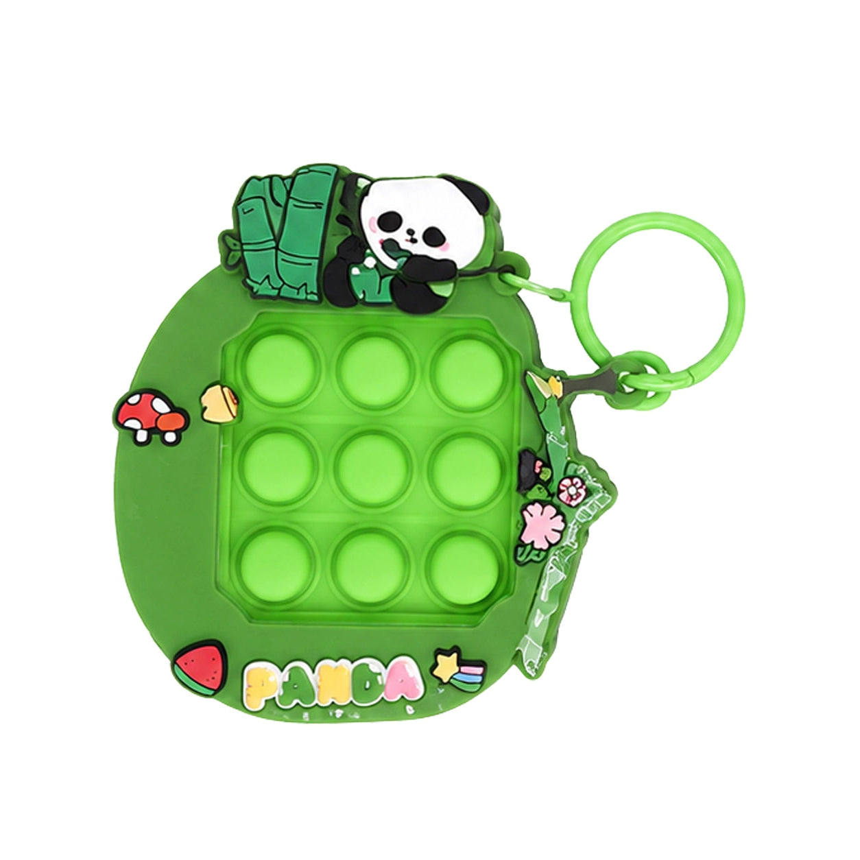Panda Pop It Fidget Keyring