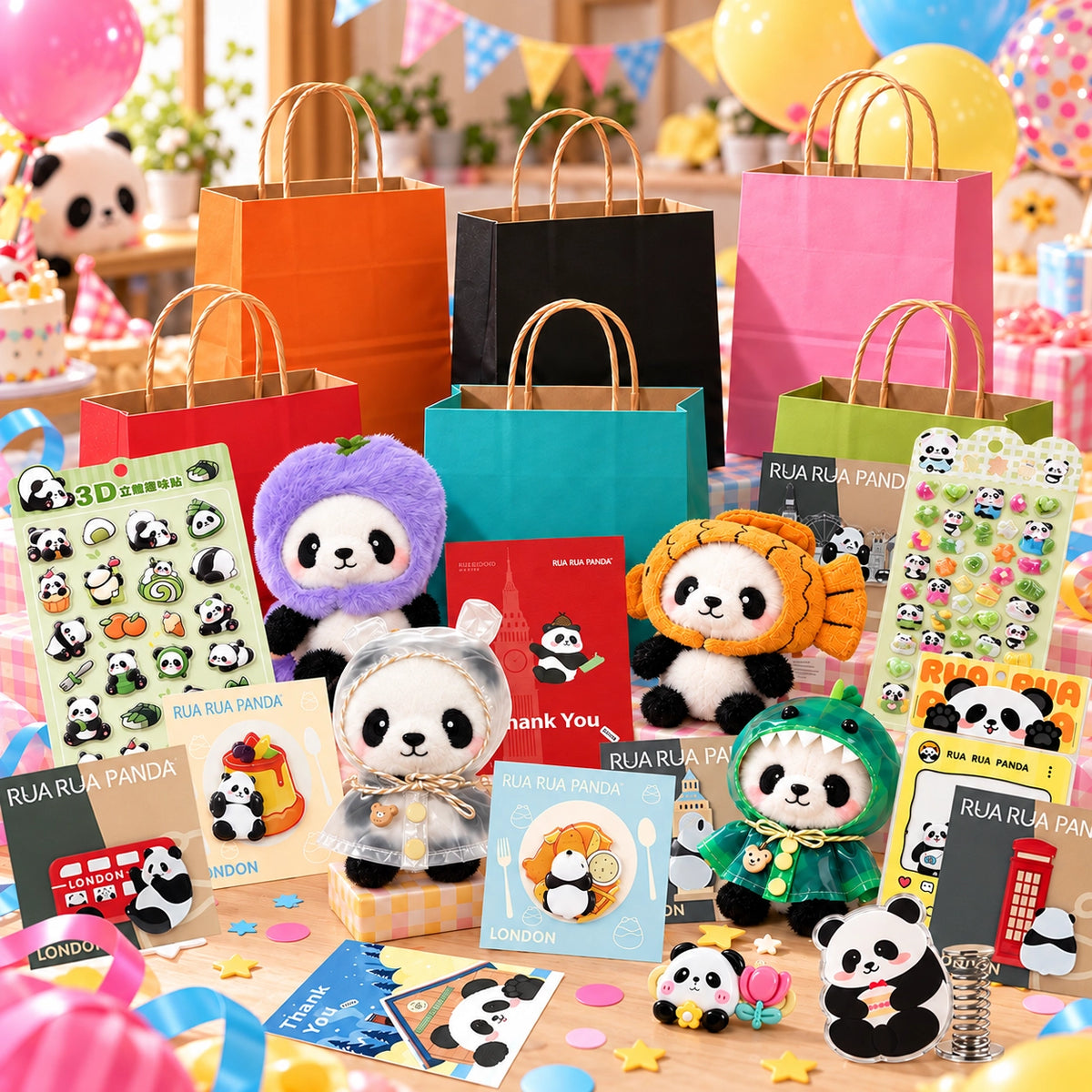 Panda Mystery Party Bags