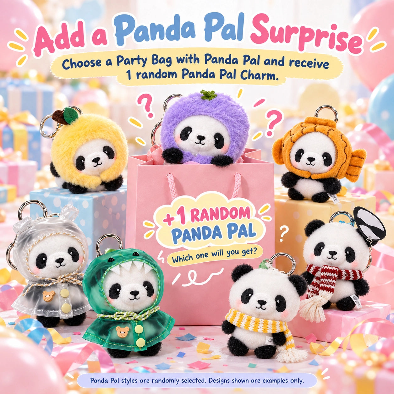 Panda Mystery Party Bags
